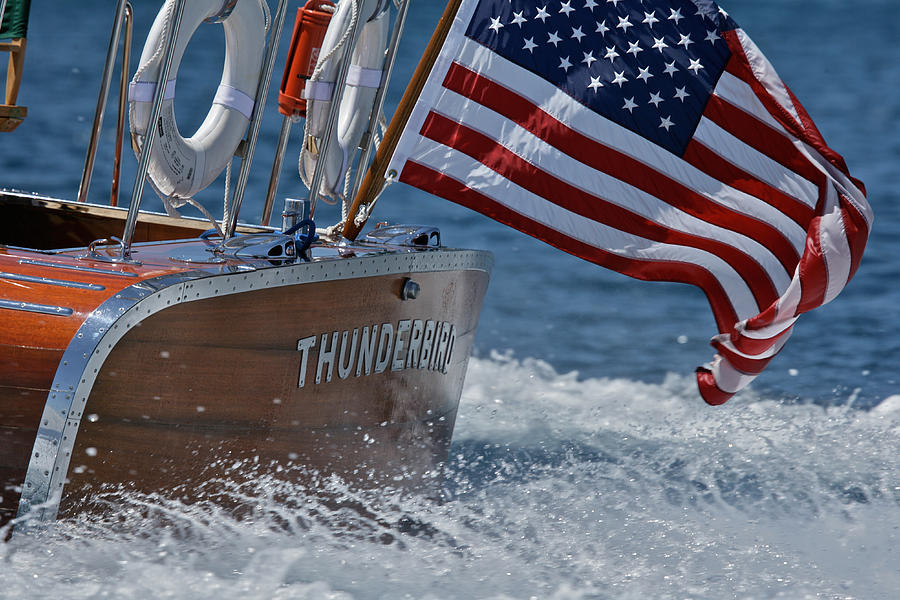 Thunderbird Yacht #40 Photograph by Steven Lapkin
