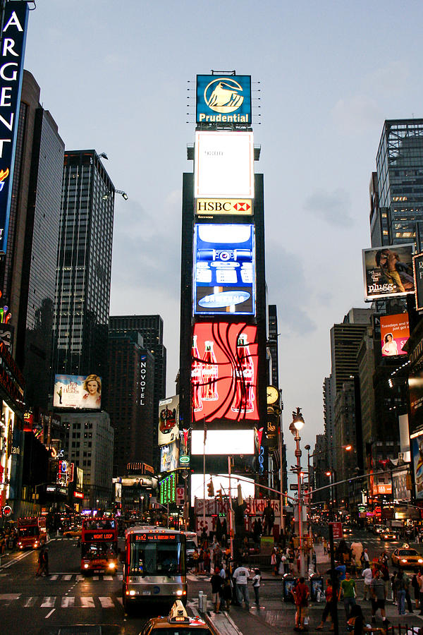 Times Square Photograph by Erin Cadigan