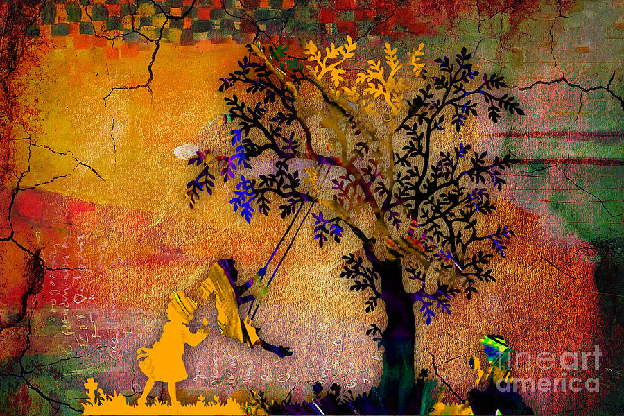 Tree Wall Art #7 Mixed Media by Marvin Blaine