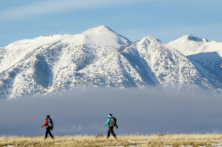 Two Women Hiking In The Sierra #7 Photograph by Corey Rich - Fine Art ...