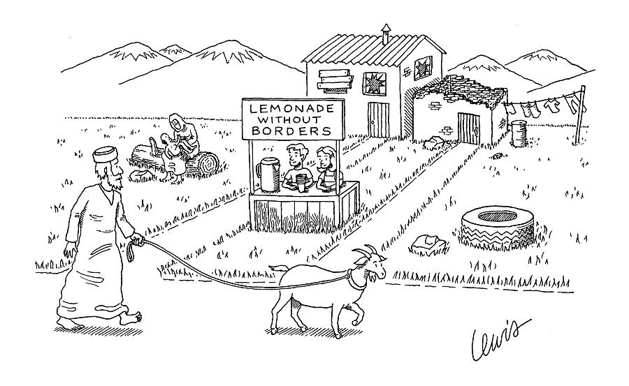 New Yorker April 18th, 2005 Drawing by Eric Lewis