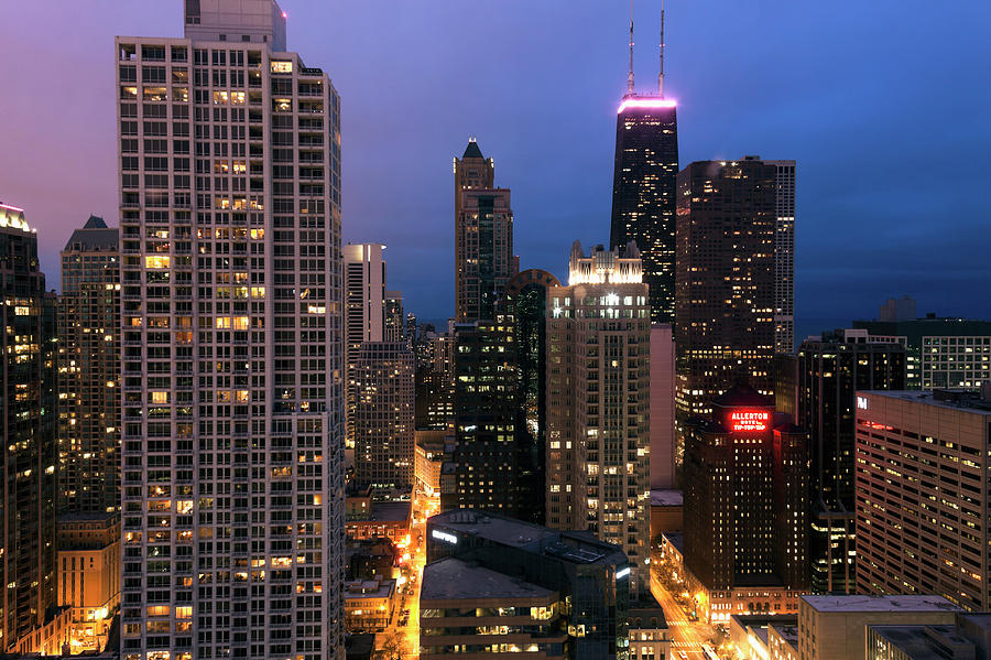 Usa, Illinois, Chicago, Cityscape #7 Photograph by Henryk Sadura