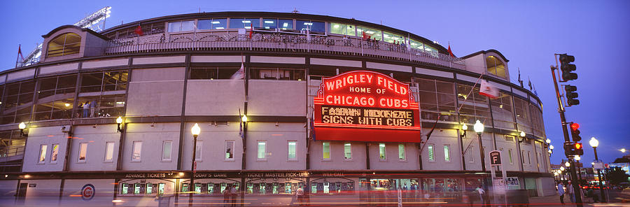 Usa, Illinois, Chicago, Cubs, Baseball #7 Photograph by Panoramic Images