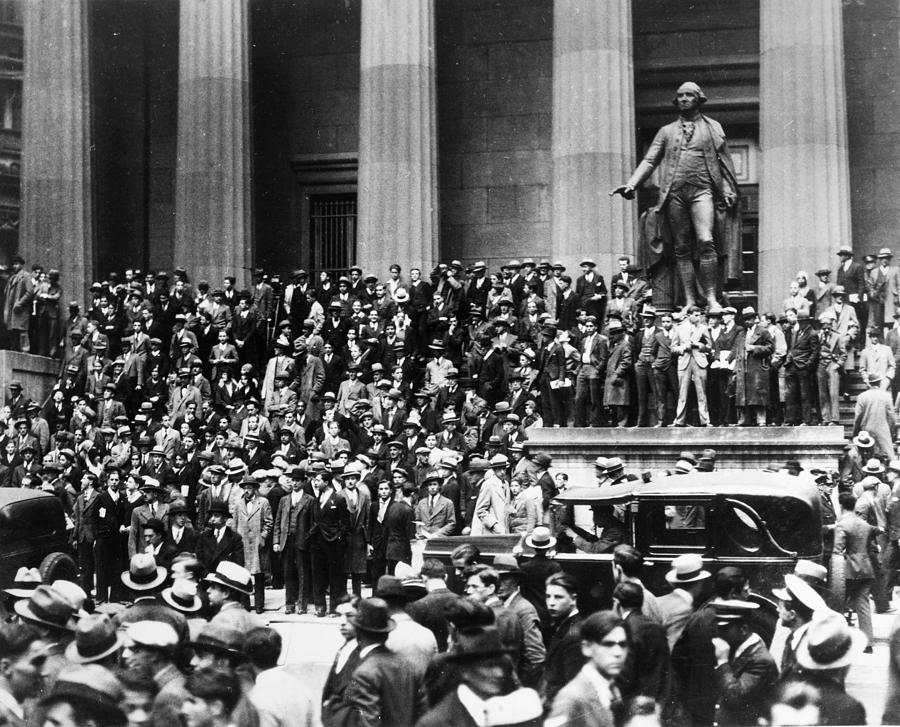 Wall Street Crash, 1929 #7 Photograph by Granger