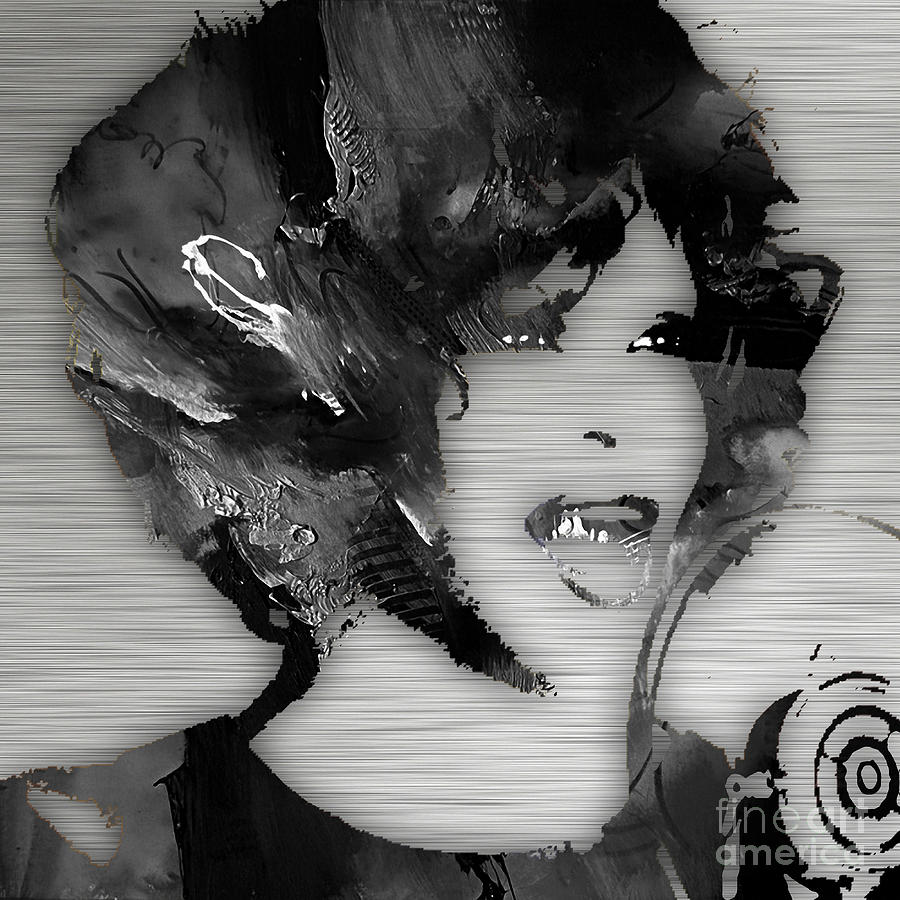 Whitney Houston Mixed Media - Whitney Houston Collection #7 by Marvin Blaine