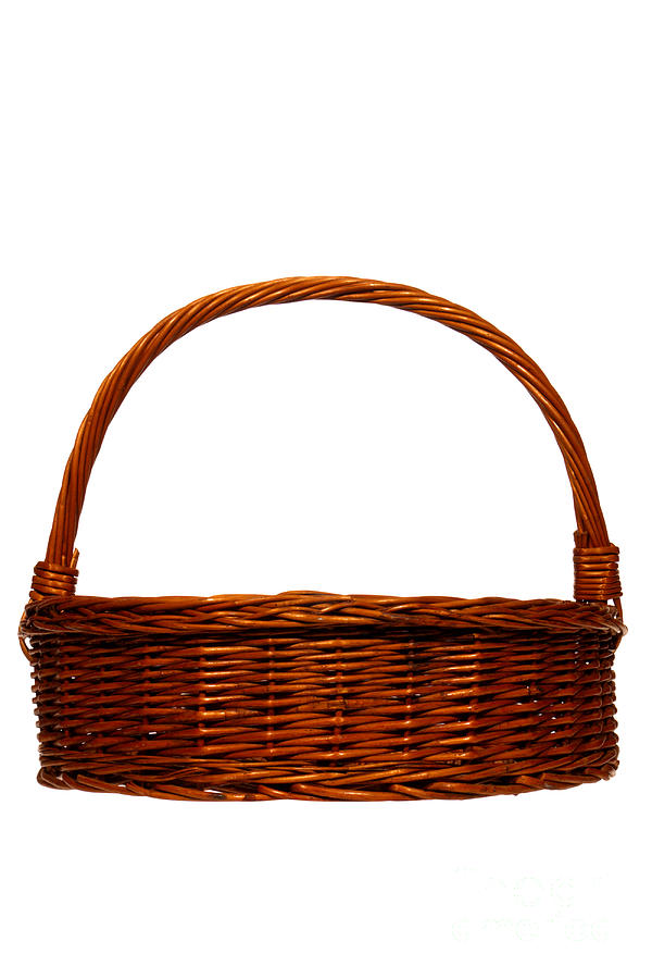 Wicker Basket Number Six Photograph by Olivier Le Queinec