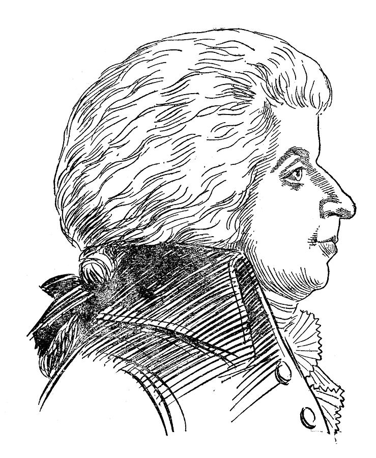 Wolfgang Amadeus Mozart (17561791) Drawing by Granger
