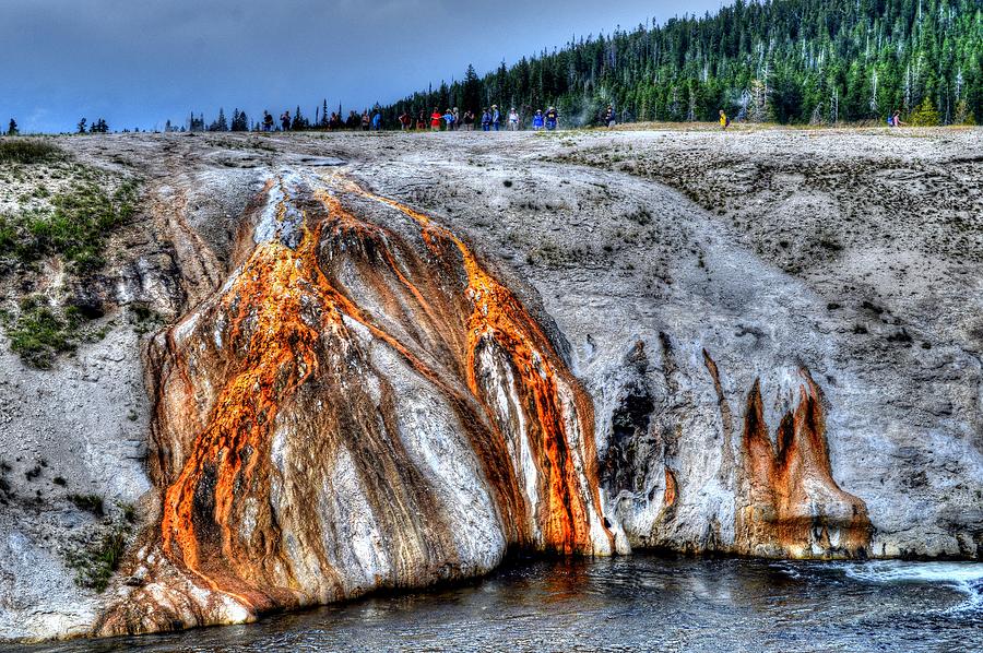 Yellowstone national park in Wyoming USA #7 Photograph by Paul James Bannerman
