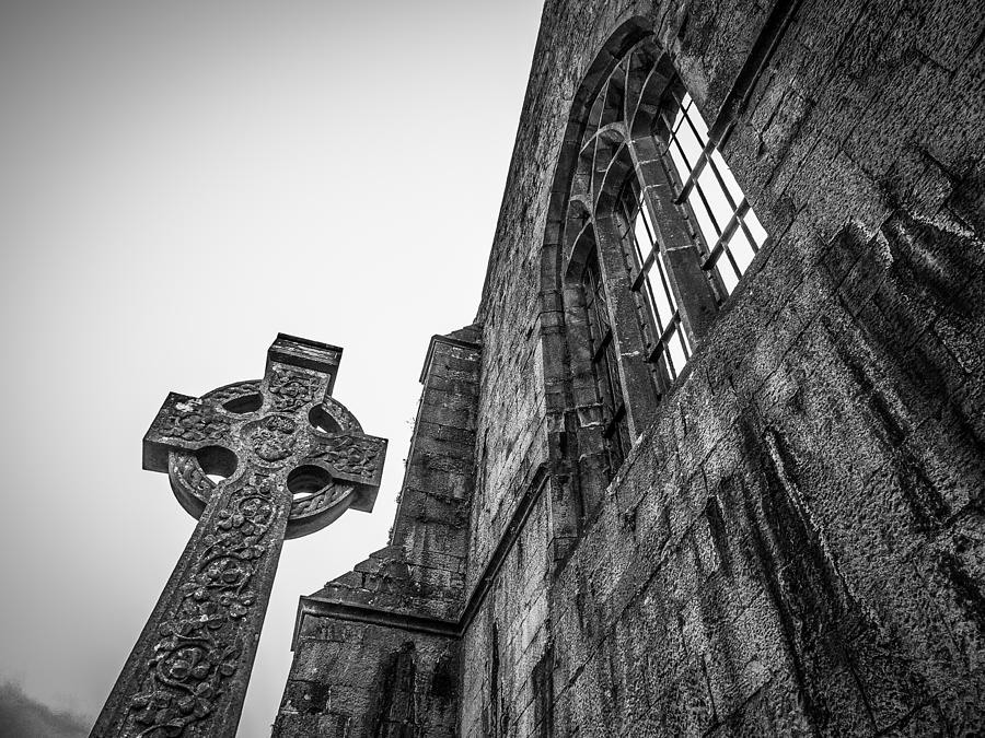 700 Years of Irish History at Quin Abbey Photograph by James Truett