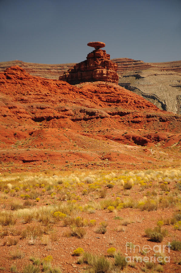 700P Mexican Hat Rock Photograph by NightVisions