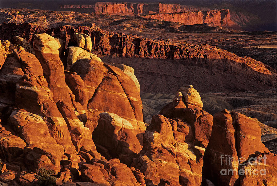 714000055 Fiery Furnace Arches National Park Utah Photograph by Dave Welling