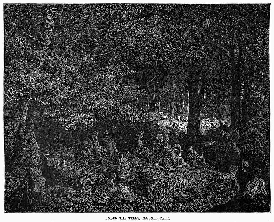 London #124 Drawing by Gustave Dore London #124 Drawing by Gustave Dore
