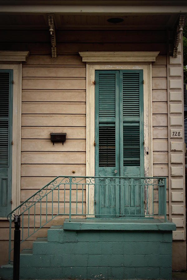Stoop - French Quarter Photograph by Beth Vincent