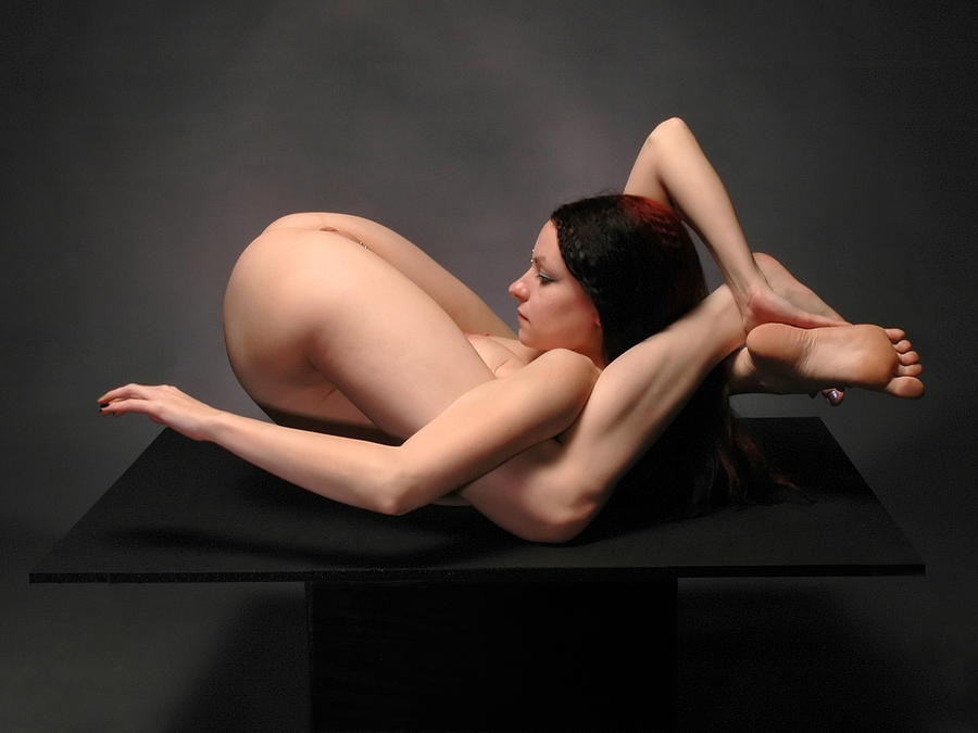 7486 Nude Kajira Extreme Flexibility  Photograph by Chris Maher