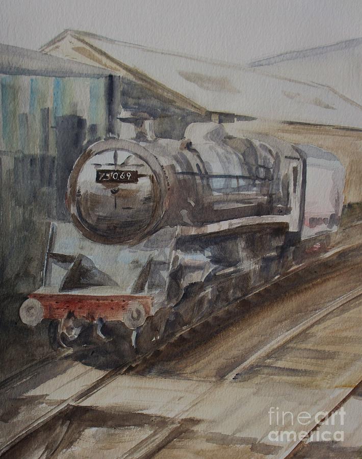 75069 BR Standard Class 4 Painting by Martin Howard
