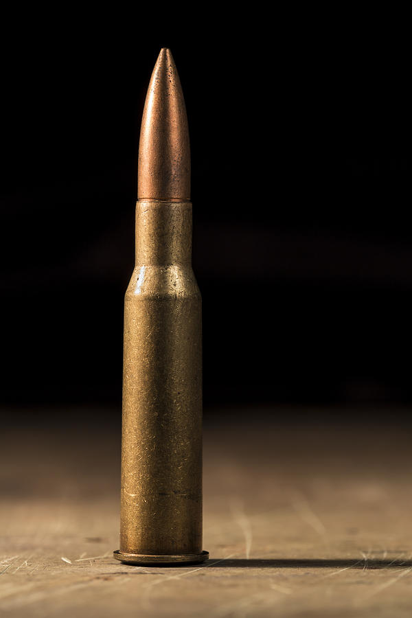 7.62 x 54mmR Photograph by Andrew Pacheco