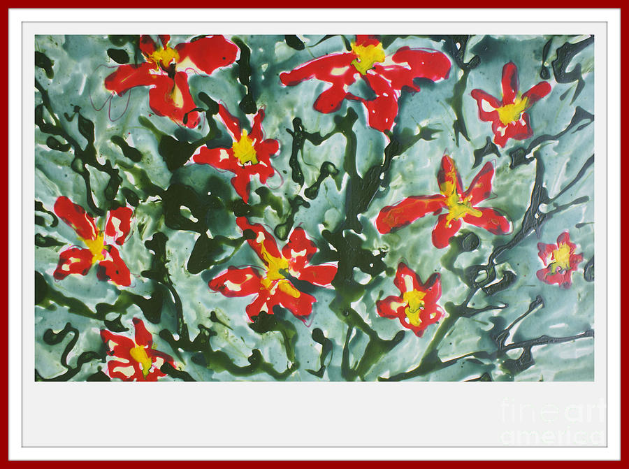 Flower Painting - Heavenly Flowers #77 by Baljit Chadha
