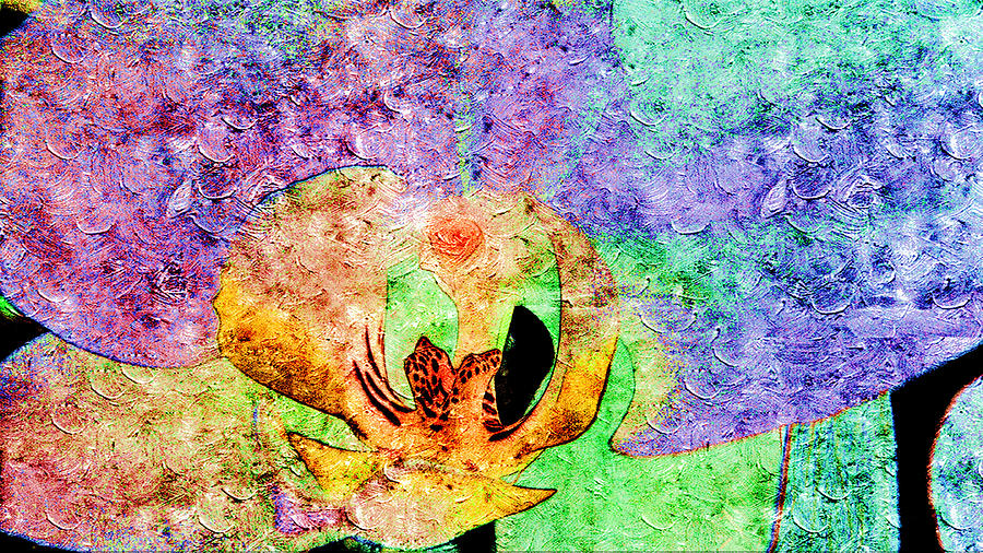 Orchids #77 Painting by Xueyin Chen