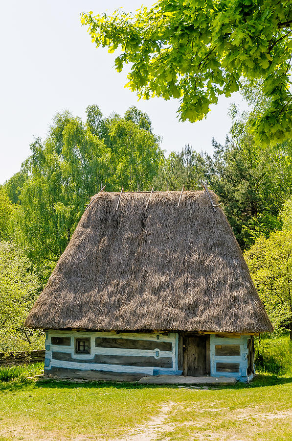 A typical ukrainian antique house Photograph by Alain De Maximy - Fine ...