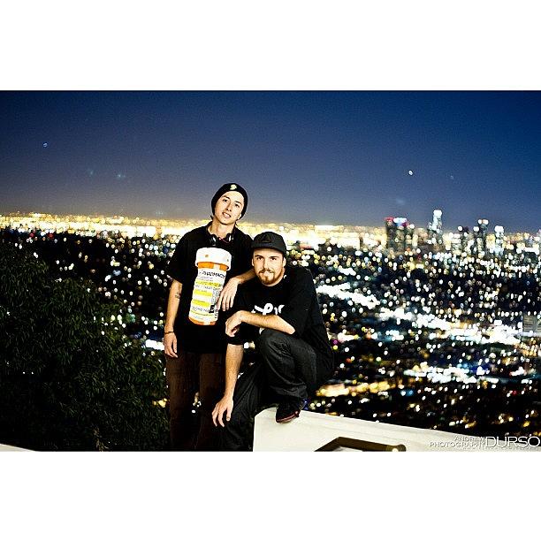 Losangeles Photograph - @7makaveli & I At The by Andrew Durso