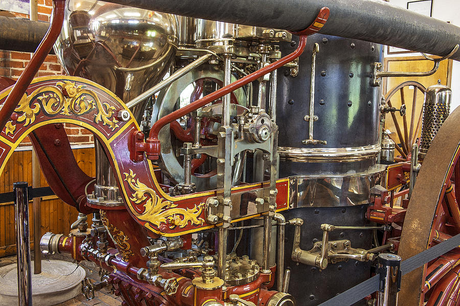 1911 LaFRance Steam Powered Fire Engine #8 Photograph by Rich Franco