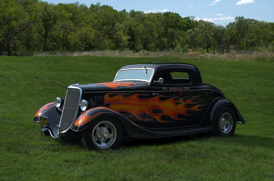 1934 Ford Coupe Hot Rod  #8 Photograph by Tim McCullough