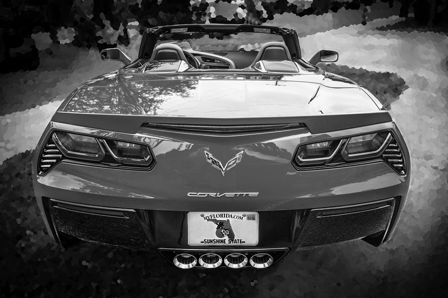 2014 Chevrolet Corvette C7 BW   #8 Photograph by Rich Franco