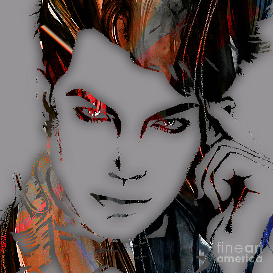 Adam Lambert Mixed Media - Adam Lambert Collection #8 by Marvin Blaine