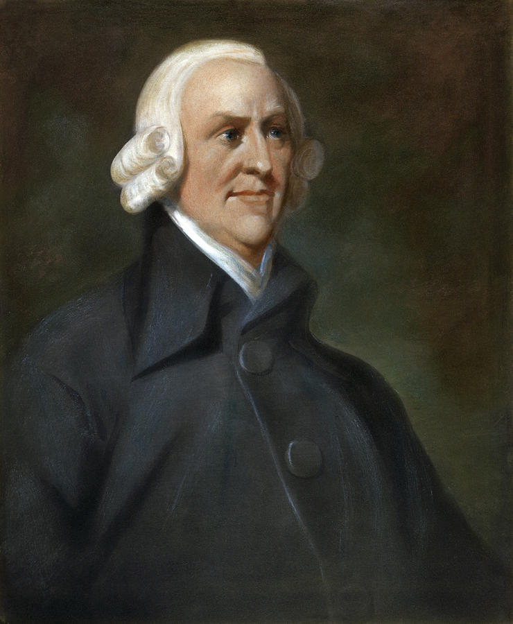 Portrait Painting - Adam Smith (1723-1790) #8 by Granger