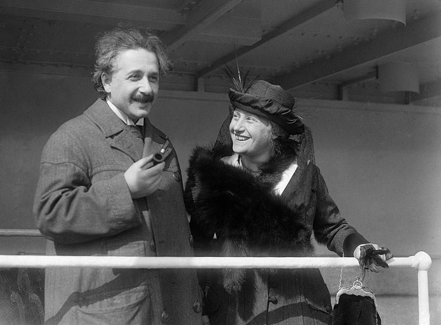 Albert Einstein (1879-1955) #8 Photograph by Granger