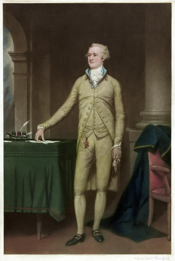 Alexander Hamilton (1755-1804) #8 Painting by Granger
