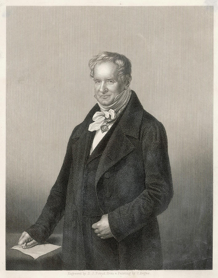 Alexander Von Humboldt German Drawing by Mary Evans Picture Library