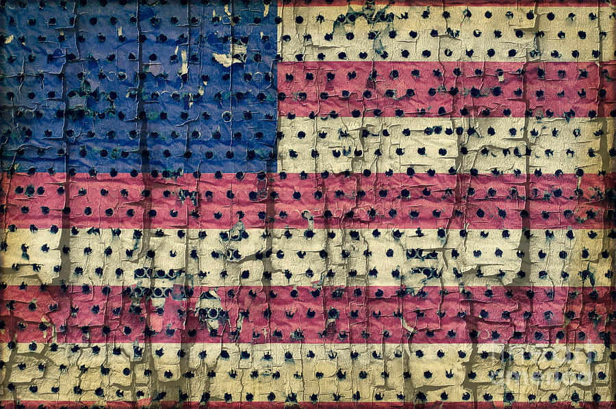 American Flag #13 Photograph by Jim Corwin