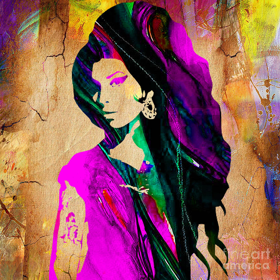 Amy Winehouse Mixed Media - Amy Winehouse Collection #6 by Marvin Blaine