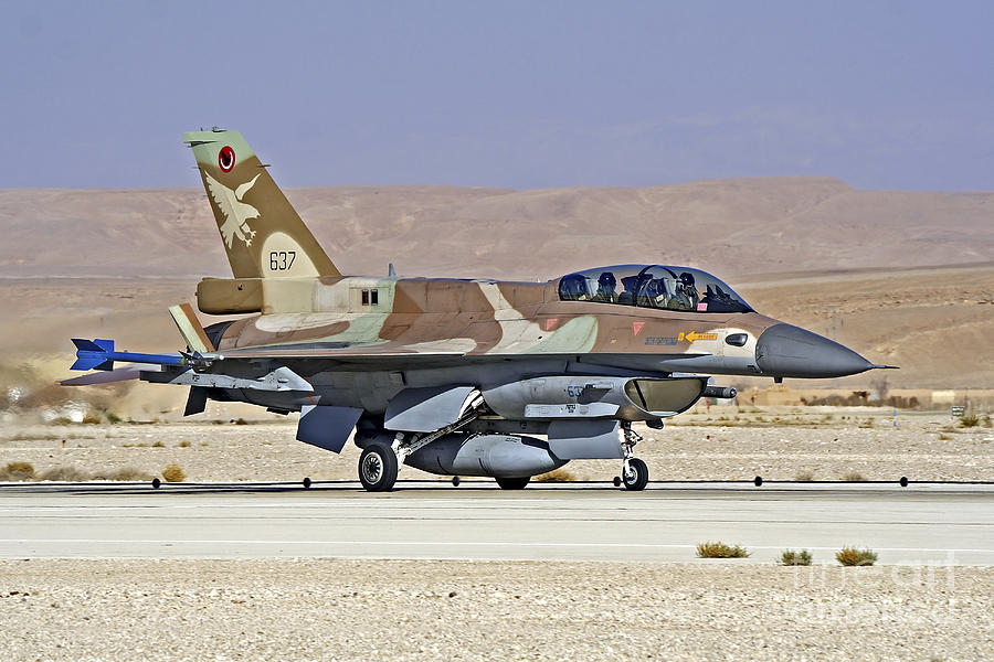 An F-16d Barak Of The Israeli Air Force Photograph by Ofer Zidon | Fine ...