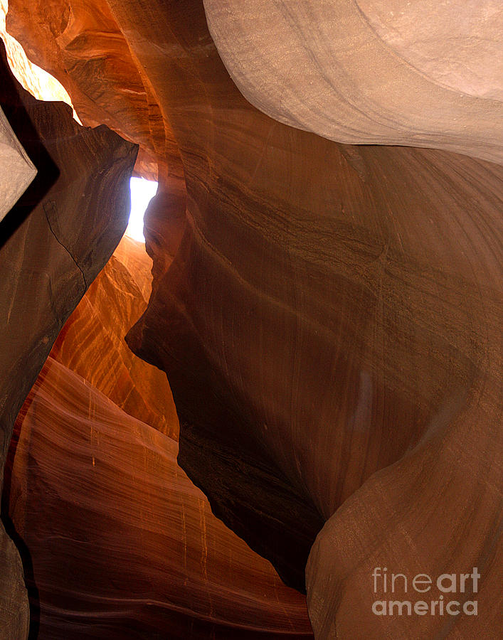 Gallery Photograph - Antelope Canyon #8 by Richard Smukler