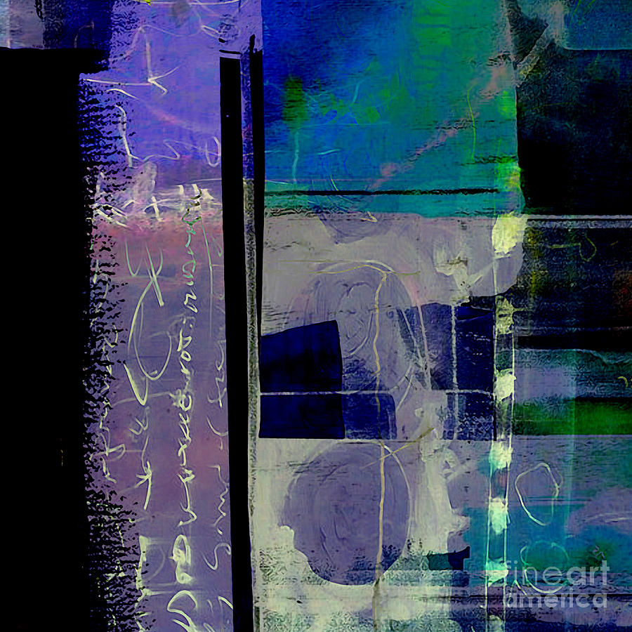 Abstract Mixed Media - Background Art #8 by Marvin Blaine