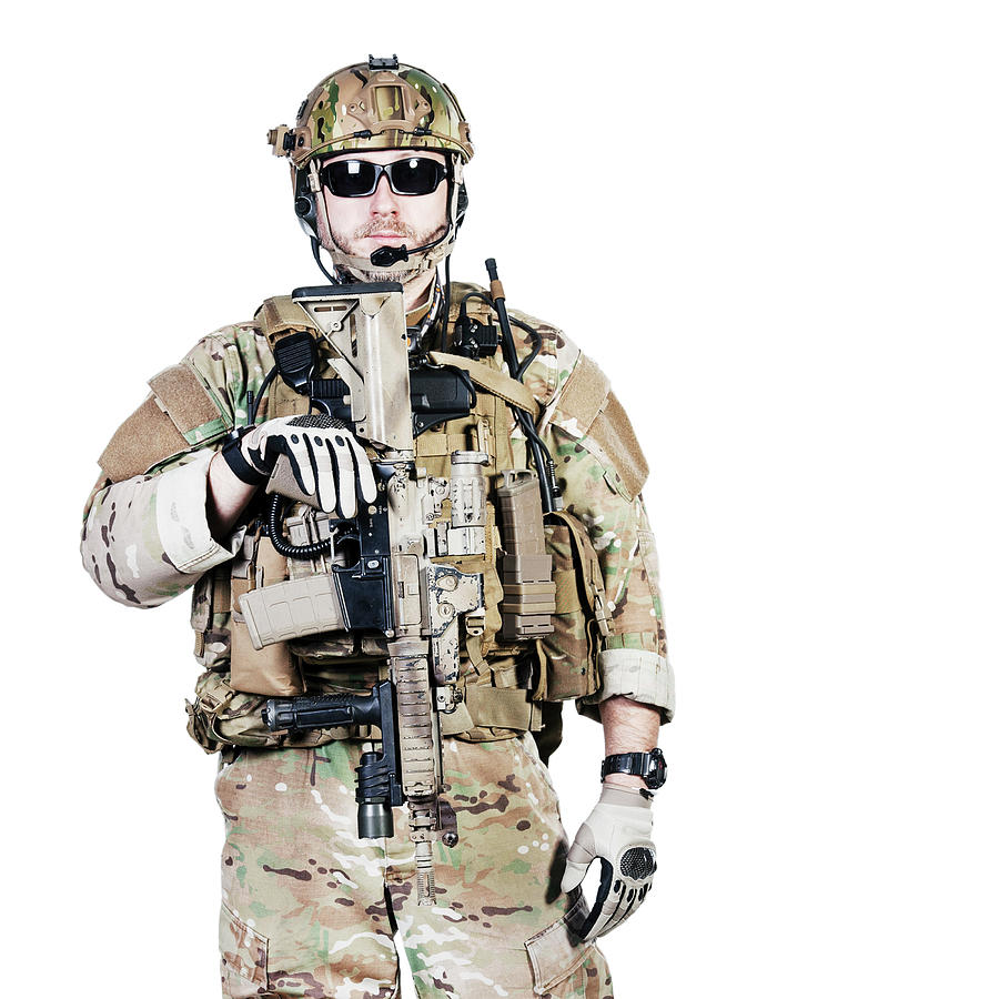 Bearded Special Warfare Operator Photograph by Oleg Zabielin - Fine Art ...