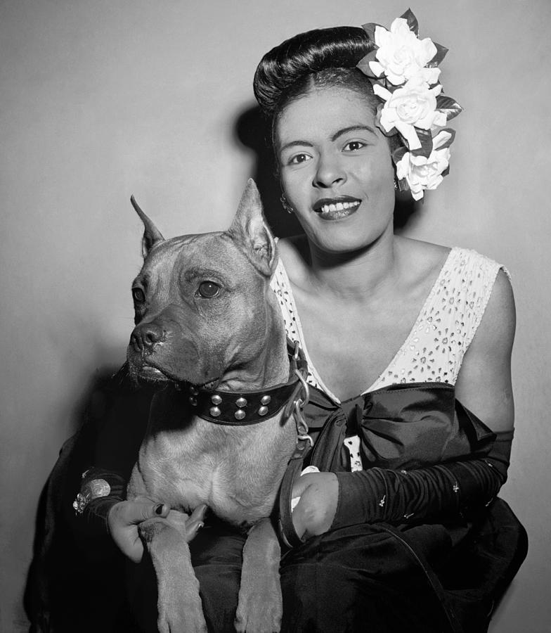 Billie Holiday #1 Photograph by William Gottlieb