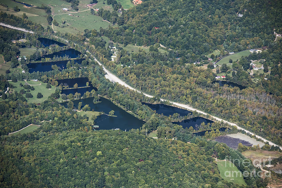 Camp Rockmont for Boys Aerial Photo #8 Photograph by David Oppenheimer