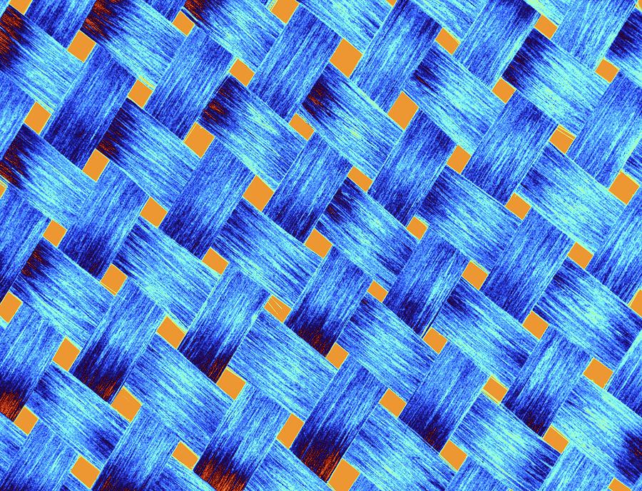Carbon Fibre Fabric Photograph by Alfred Pasieka - Fine Art America