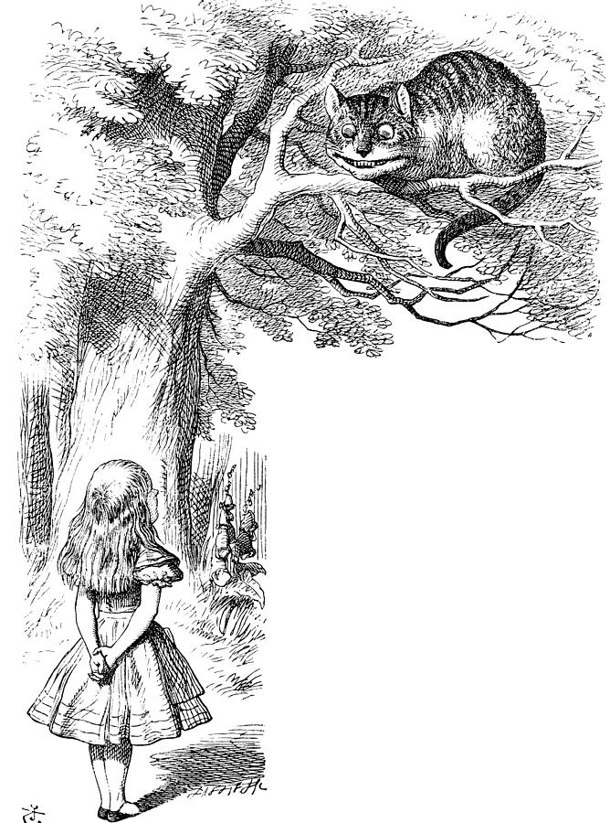 Carroll Alice, 1865 #8 Drawing by Granger Carroll Alice, 1865 #8 Drawing by Granger