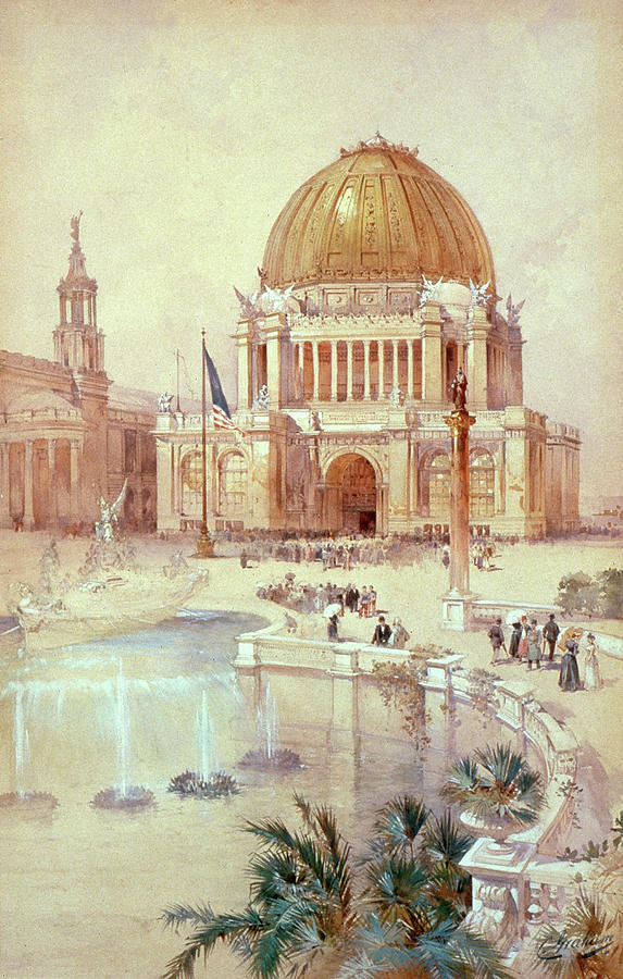 Columbian Exposition, 1893 23 Painting by Granger Fine Art America