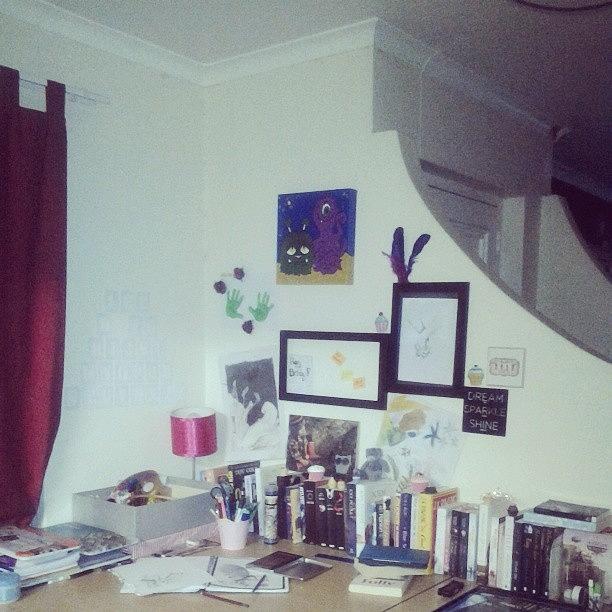 8. Corner (my Little Messy Corner Of Photograph by Coral-Leigh Stuart-deLange