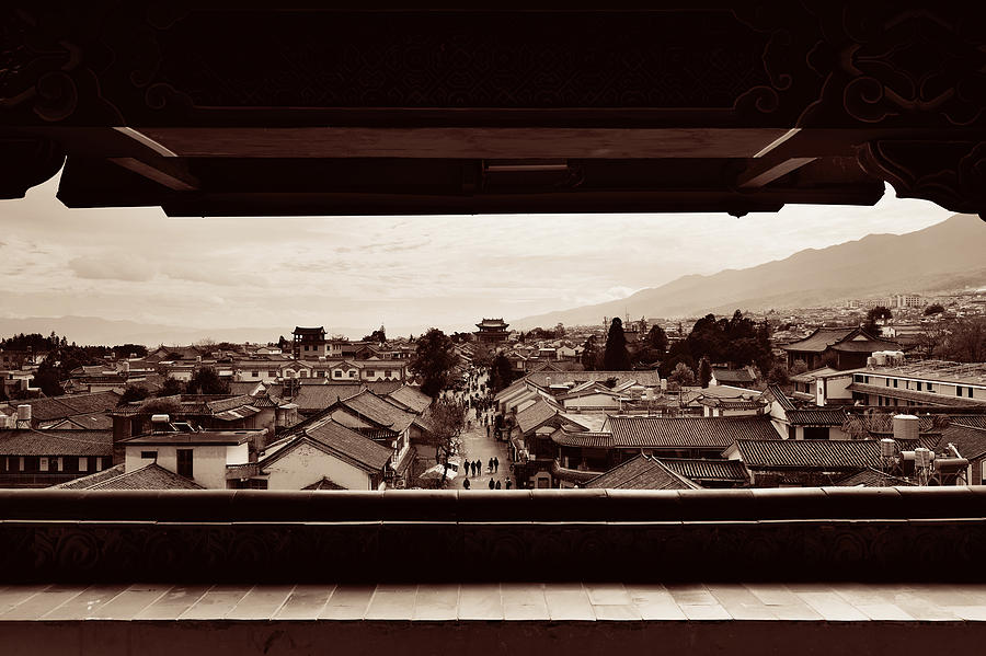Dali Old Town #8 Photograph by Songquan Deng