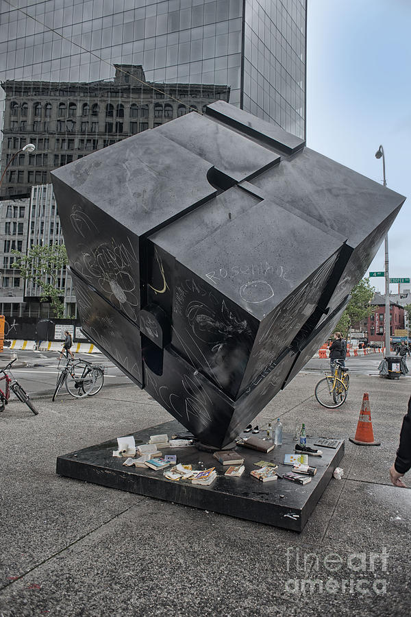 Downtown Manhattan #8 Digital Art by Carol Ailles