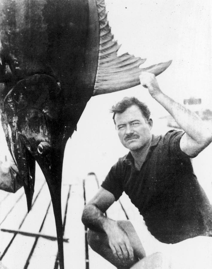 Ernest Hemingway #9 Photograph by Granger