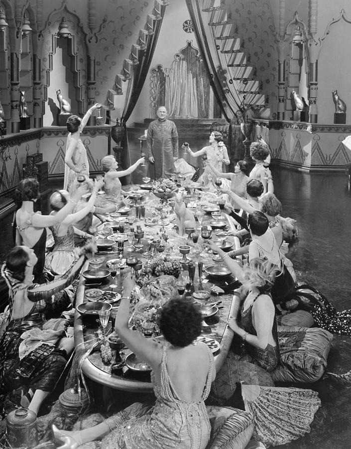 Film Still: Eating & Drinking Photograph by Granger | Fine Art America