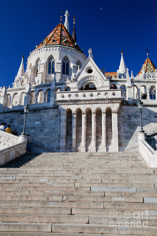 Fishermans Bastion in Budapest #8 Photograph by Michal Bednarek