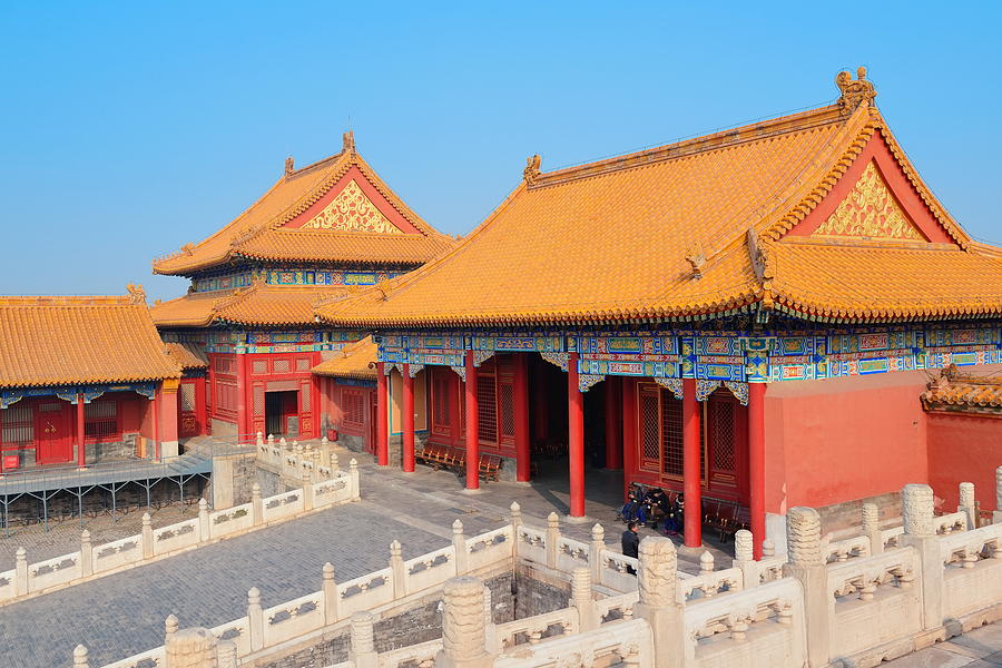 Forbidden City #8 Photograph by Songquan Deng